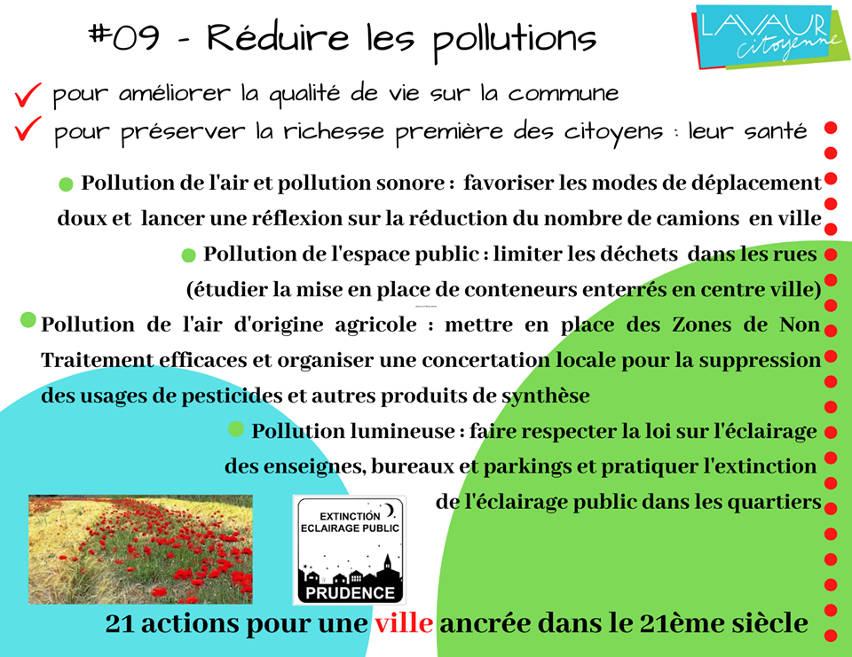 Action phare #09 Réduire les pollutions